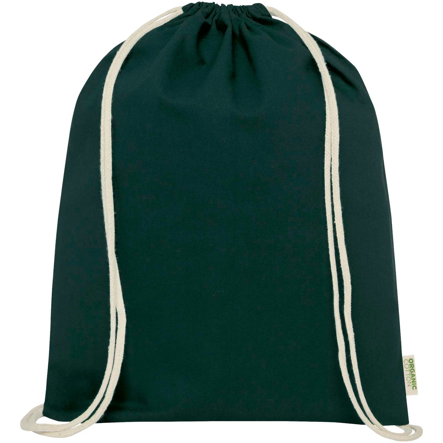 Zaino con cordoncino Orissa da 140 g/m² in cotone organico - 5L
