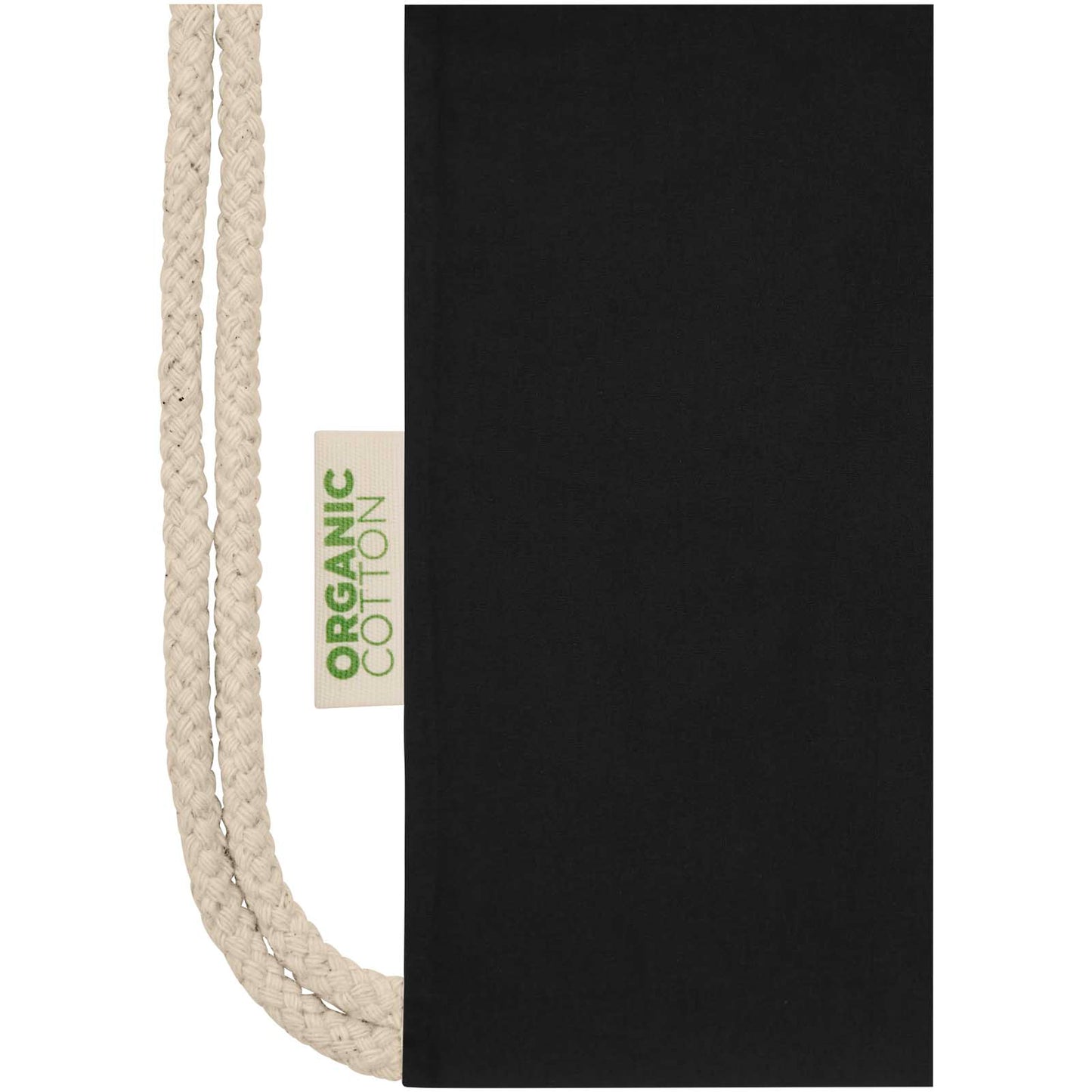 Zaino con cordoncino Orissa da 140 g/m² in cotone organico - 5L