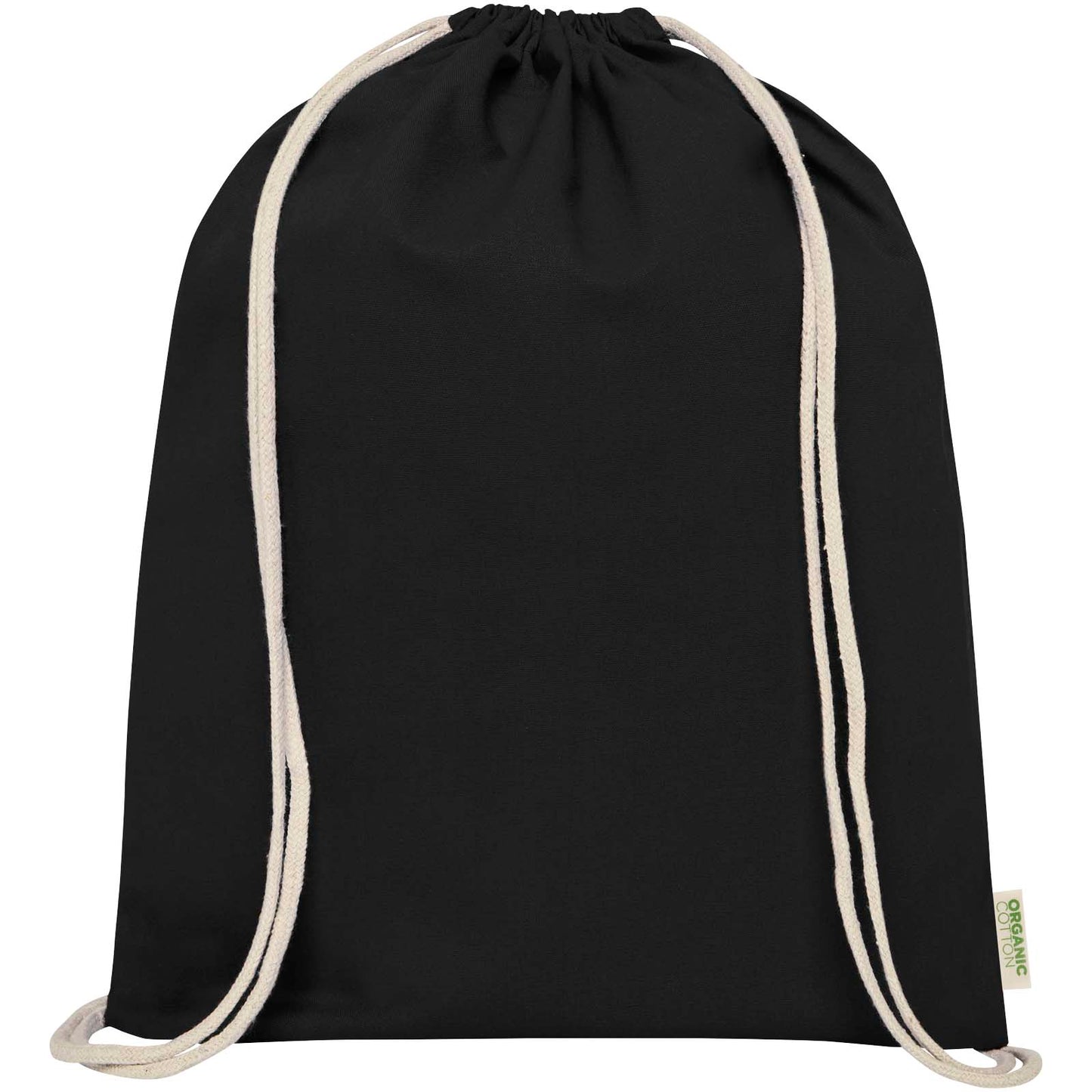 Zaino con cordoncino Orissa da 140 g/m² in cotone organico - 5L