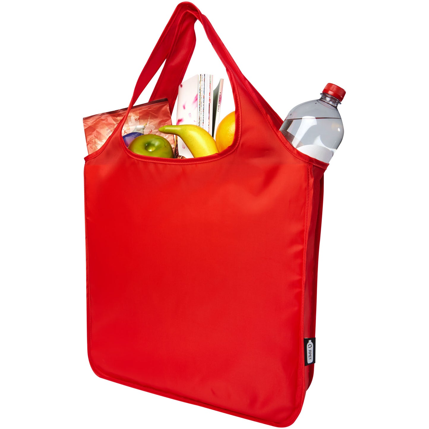Tote bag pieghevole grande Ash in PET riciclato - 14L