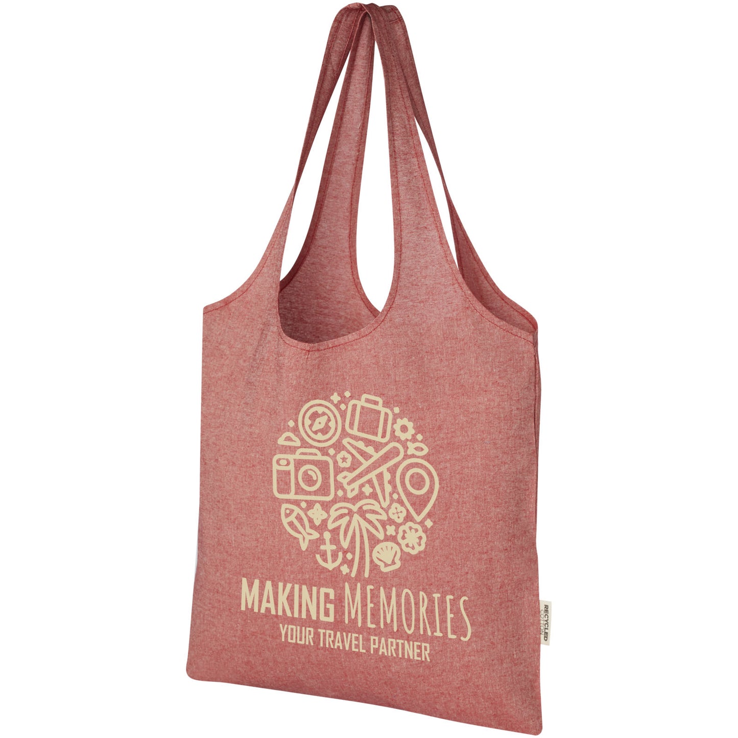 Tote bag in cotone riciclato da 150 g/m² Pheebs - 7L
