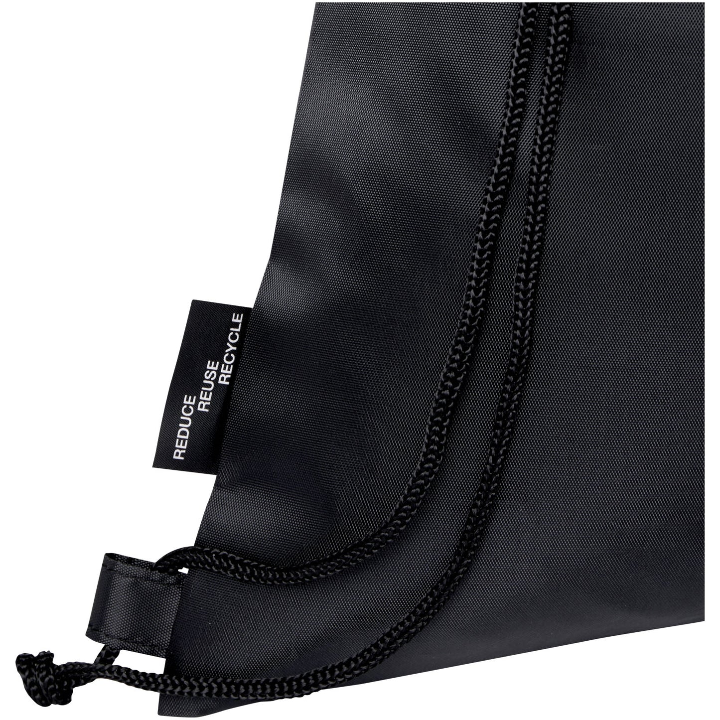 Borsa pieghevole con coulisse in materiale riciclato Ash - 7L