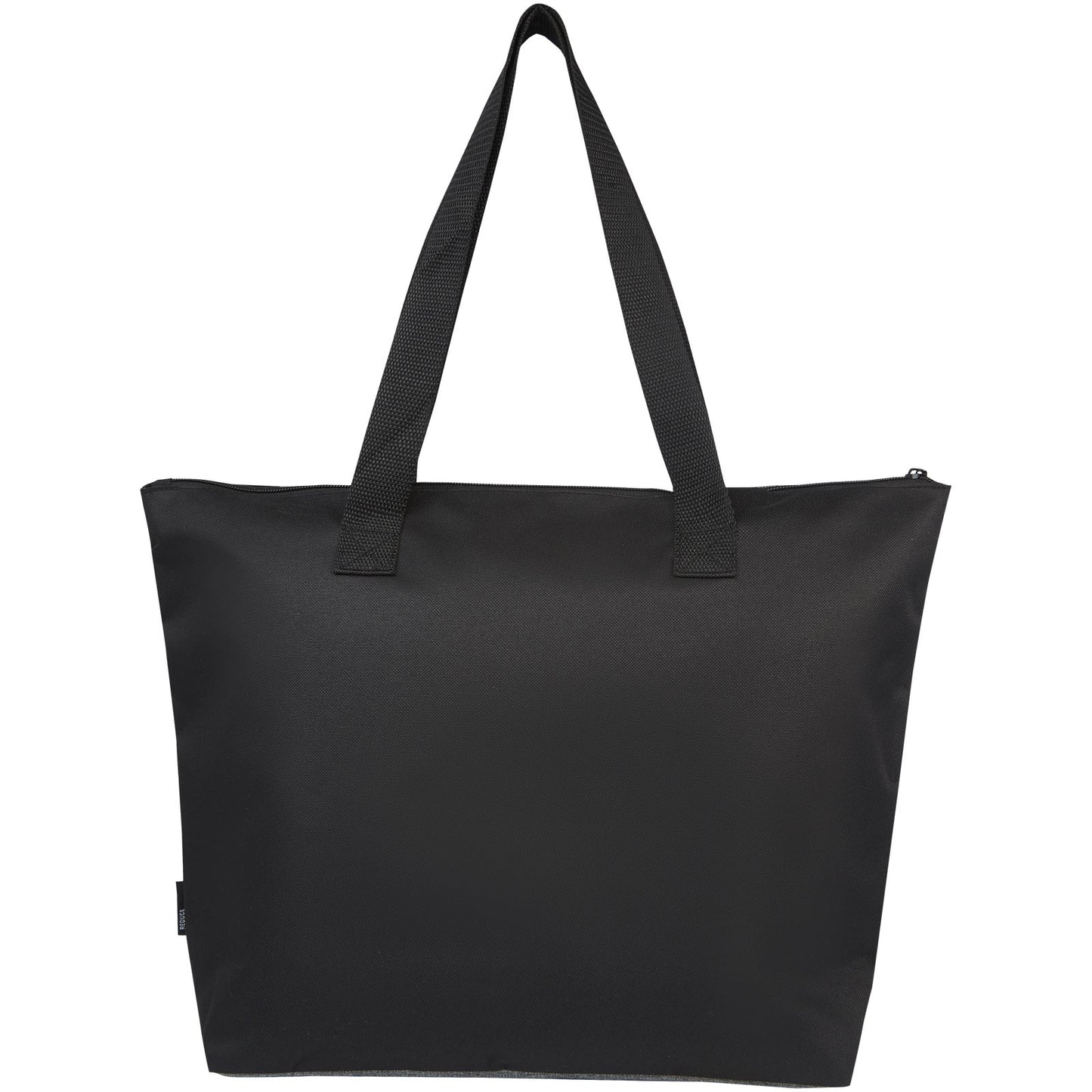 Tote bag bicolore con zip in materiale riciclato certificato GRS Reclaim 15L