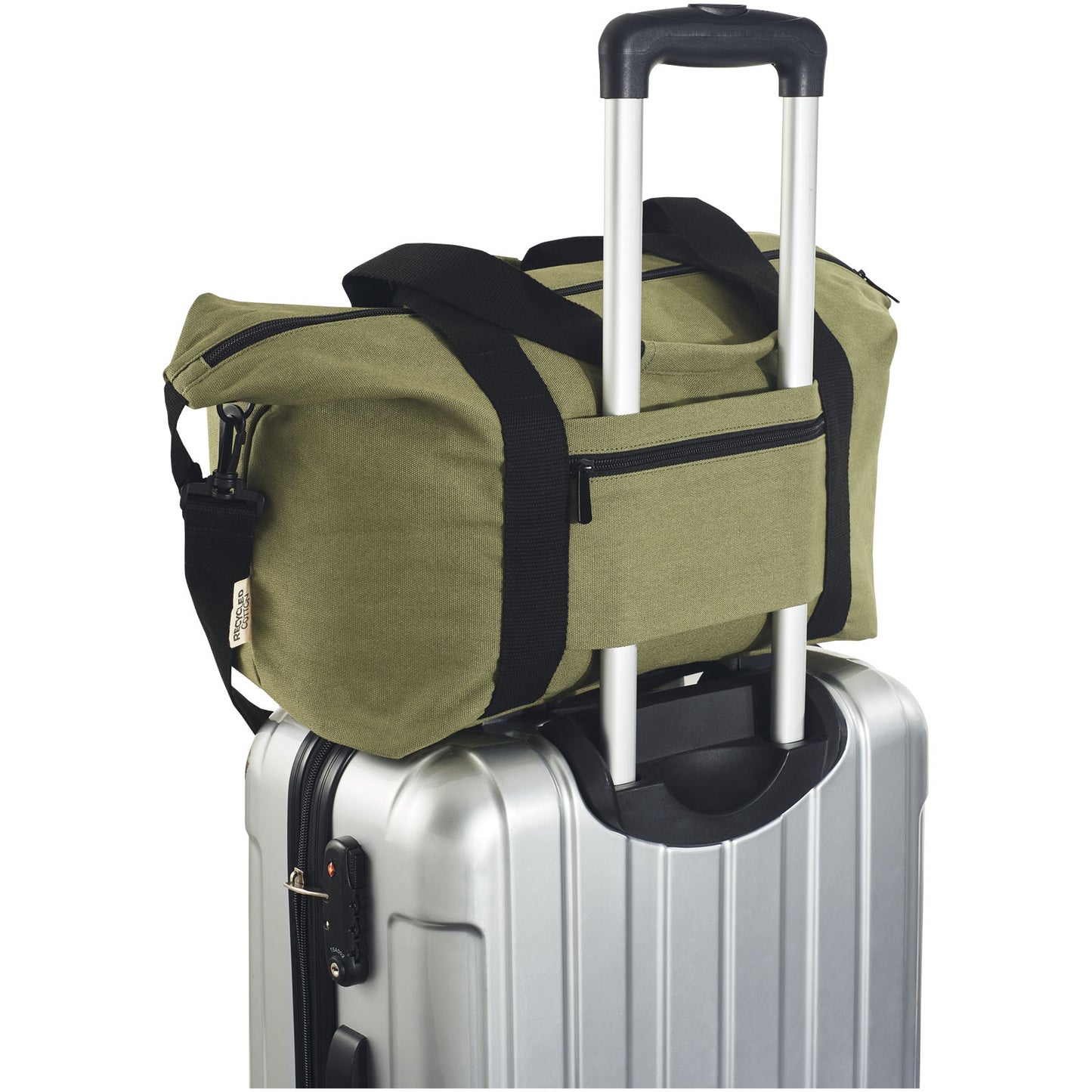 Borsone sportivo in canvas riciclato certificato GRS Joey - 25L