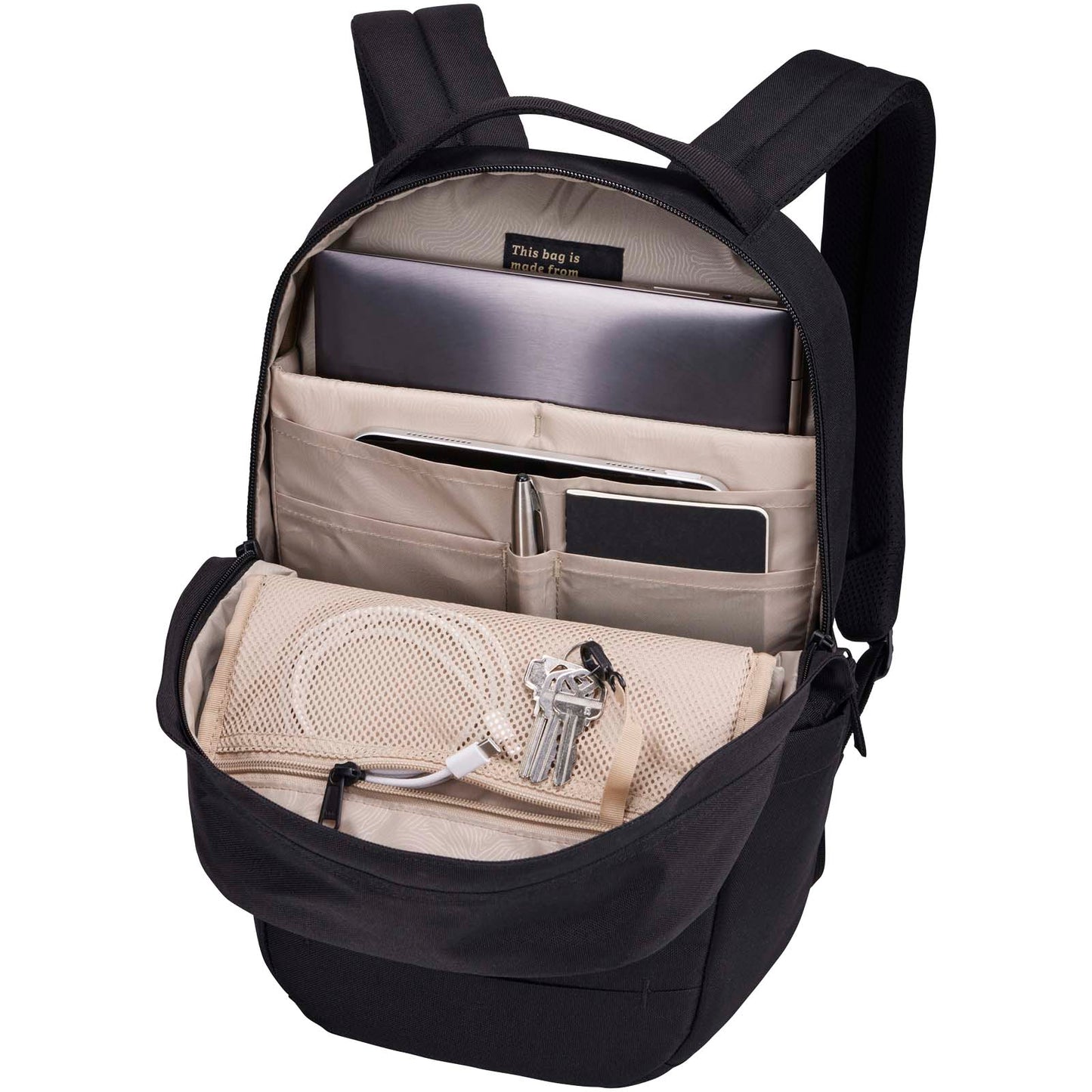 Zaino per portatile da 14" Case Logic Invigo in materiale riciclato - 14,5L