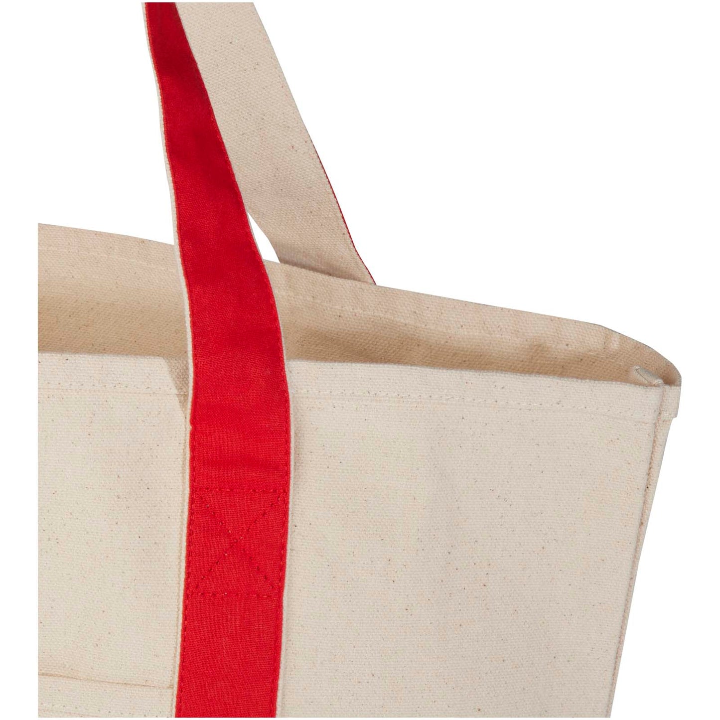 Tote bag in cotone riciclato certificato GRS da 320 g/m² Sam