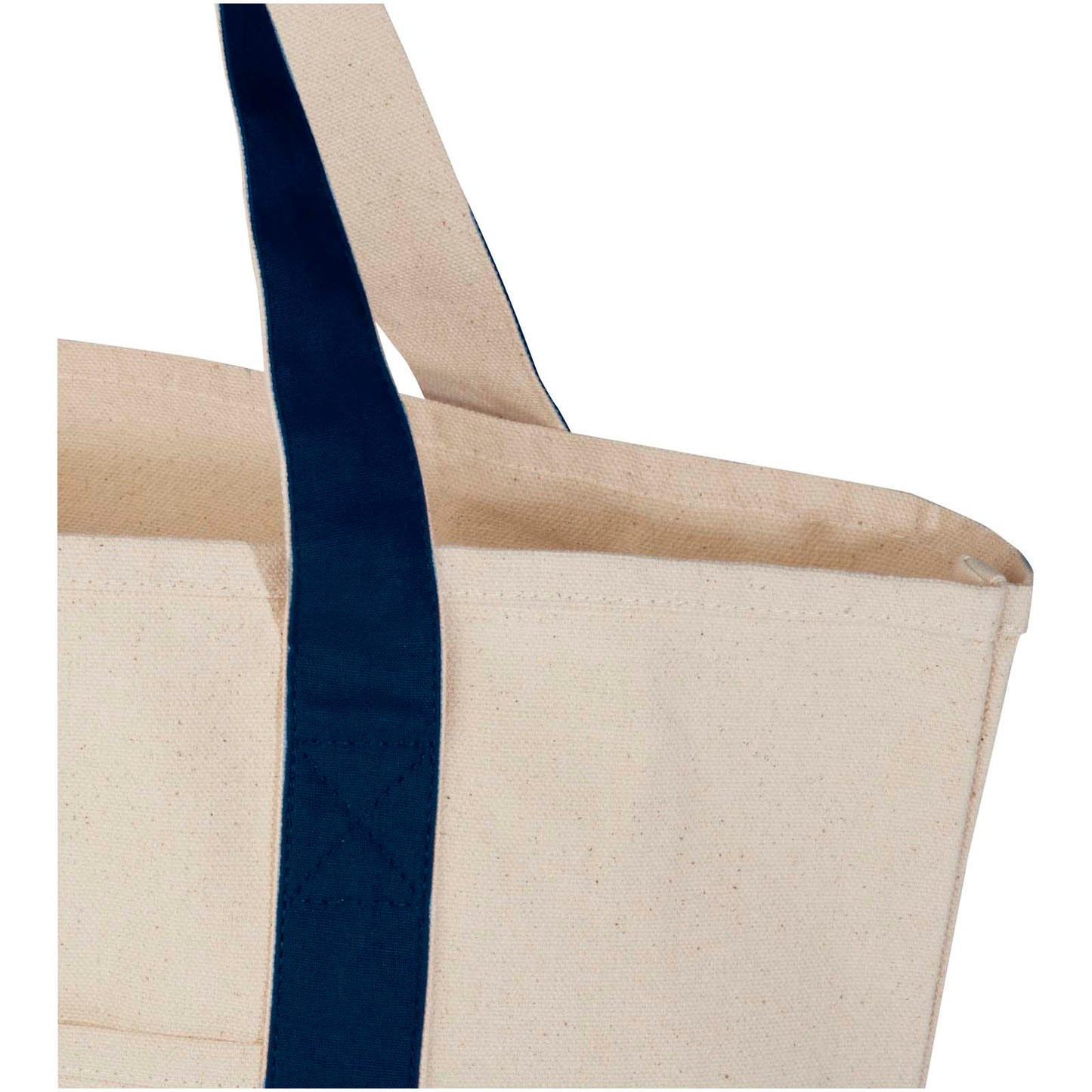 Tote bag in cotone riciclato certificato GRS da 320 g/m² Sam