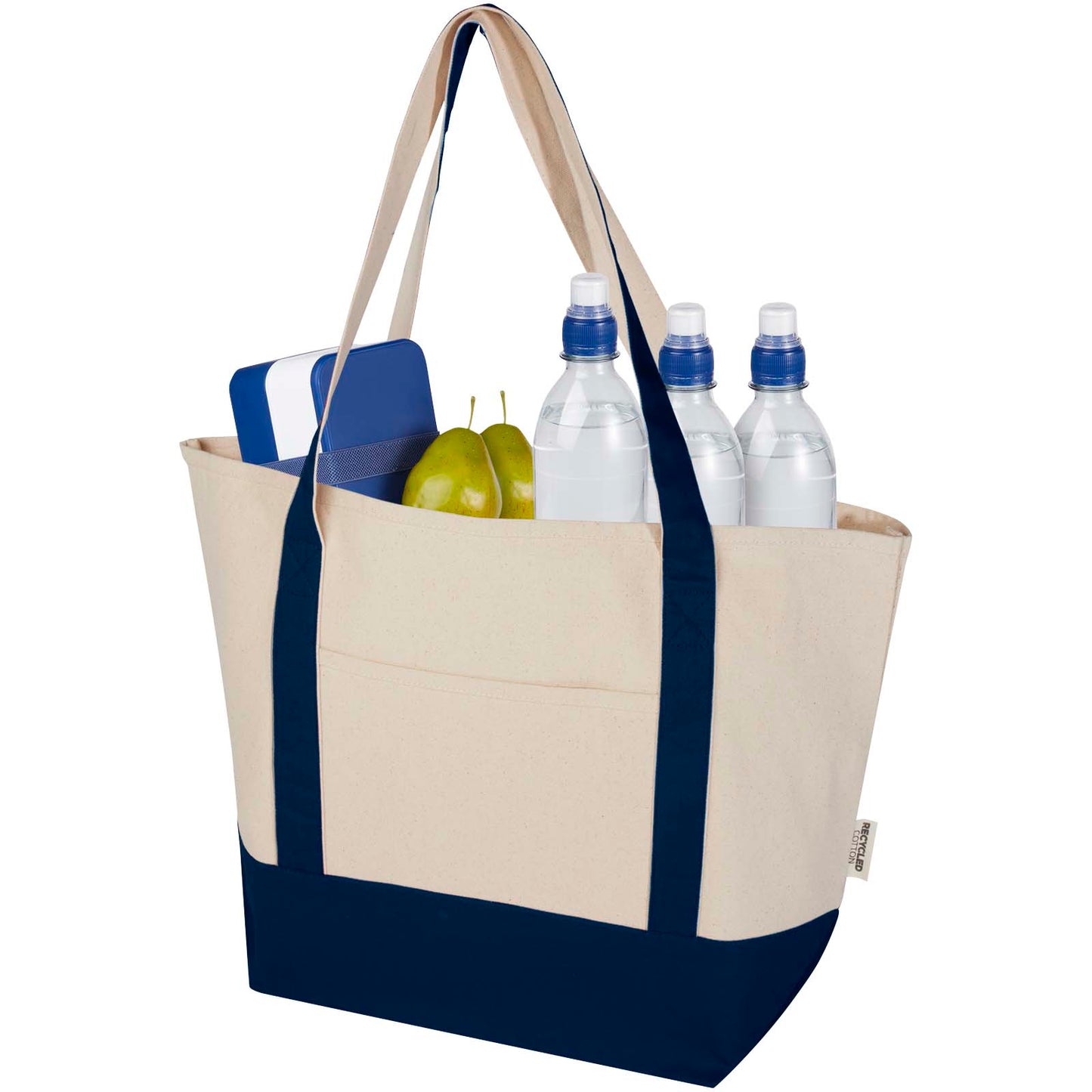 Tote bag in cotone riciclato certificato GRS da 320 g/m² Sam