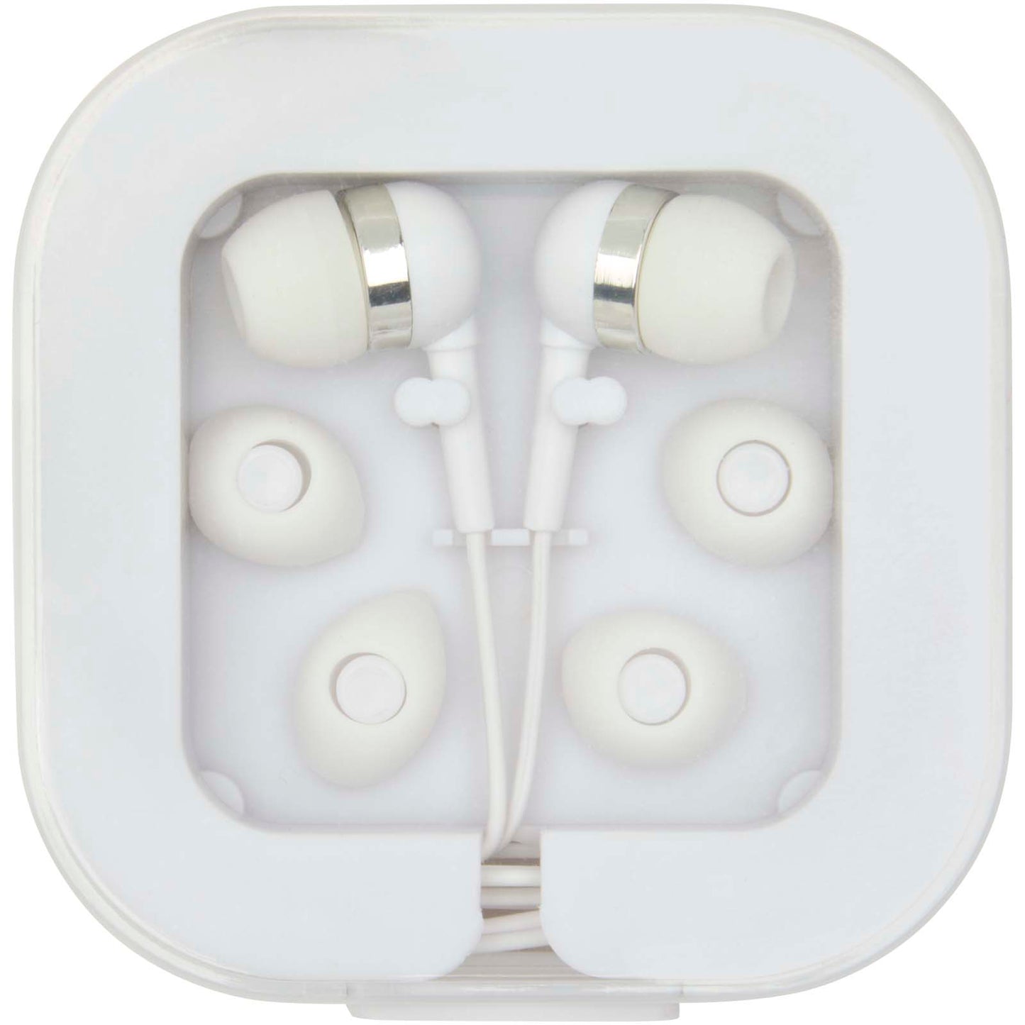 Cuffie tipo C cablate con astuccio in plastica riciclata Baekdu