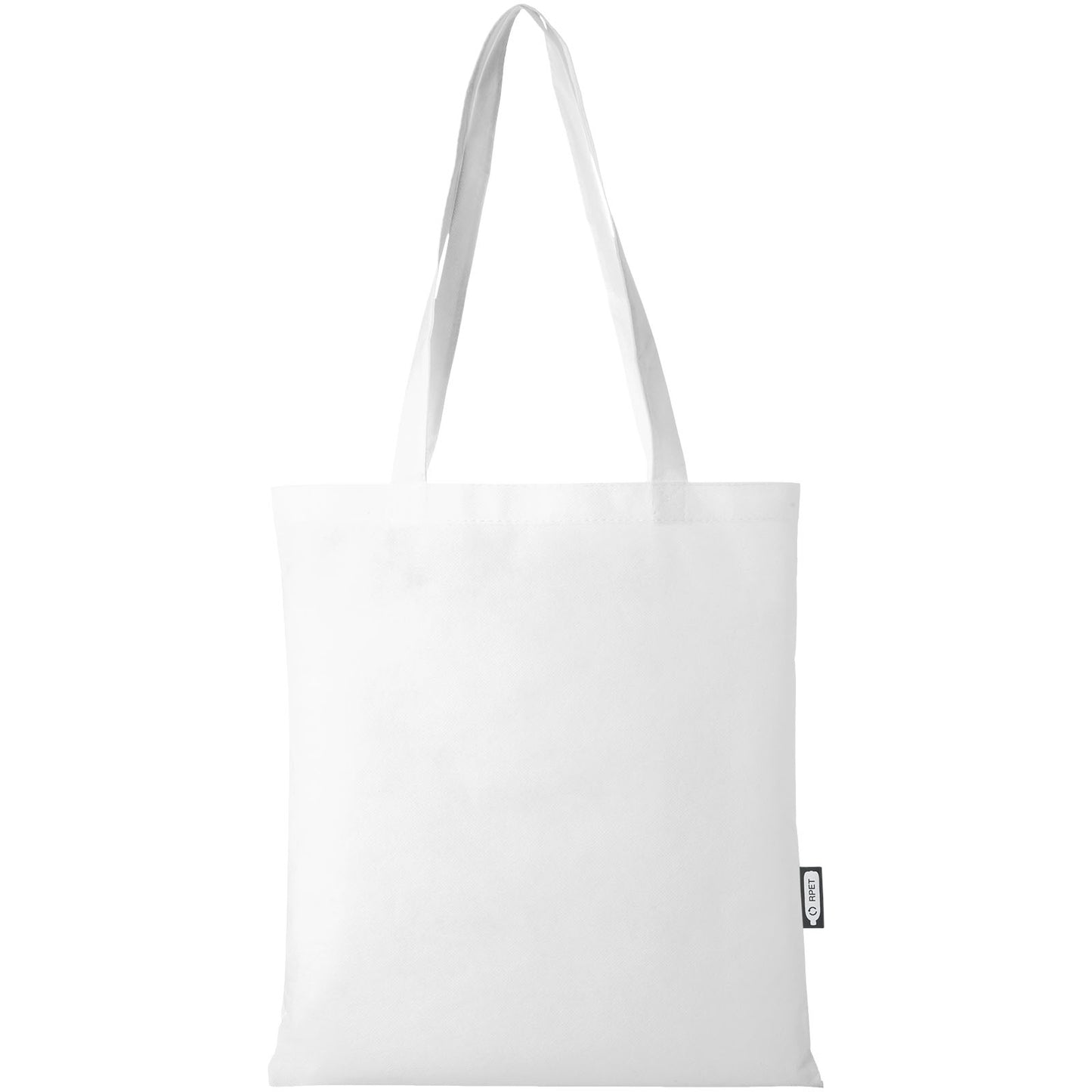 Tote bag convention in tessuto non tessuto riciclato certificato GRS Zeus 6l