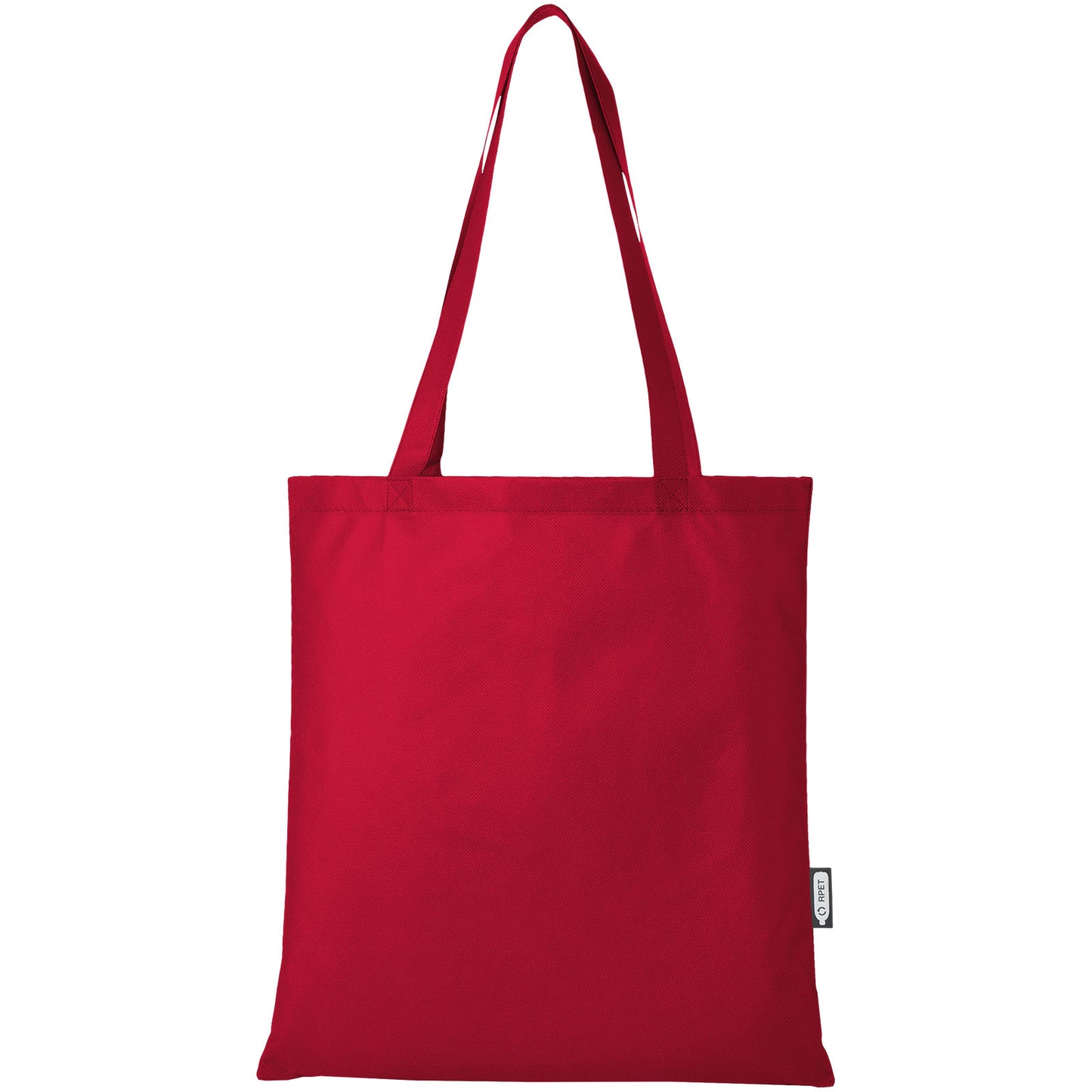 Tote bag convention in tessuto non tessuto riciclato certificato GRS Zeus 6l