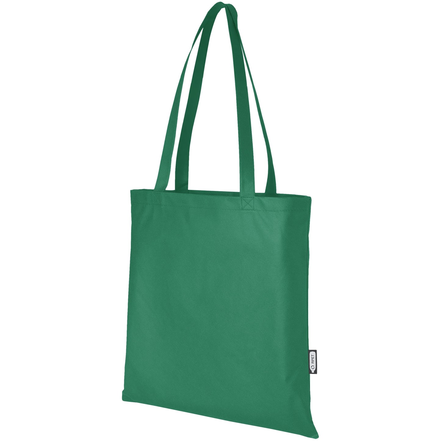 Tote bag convention in tessuto non tessuto riciclato certificato GRS Zeus 6l
