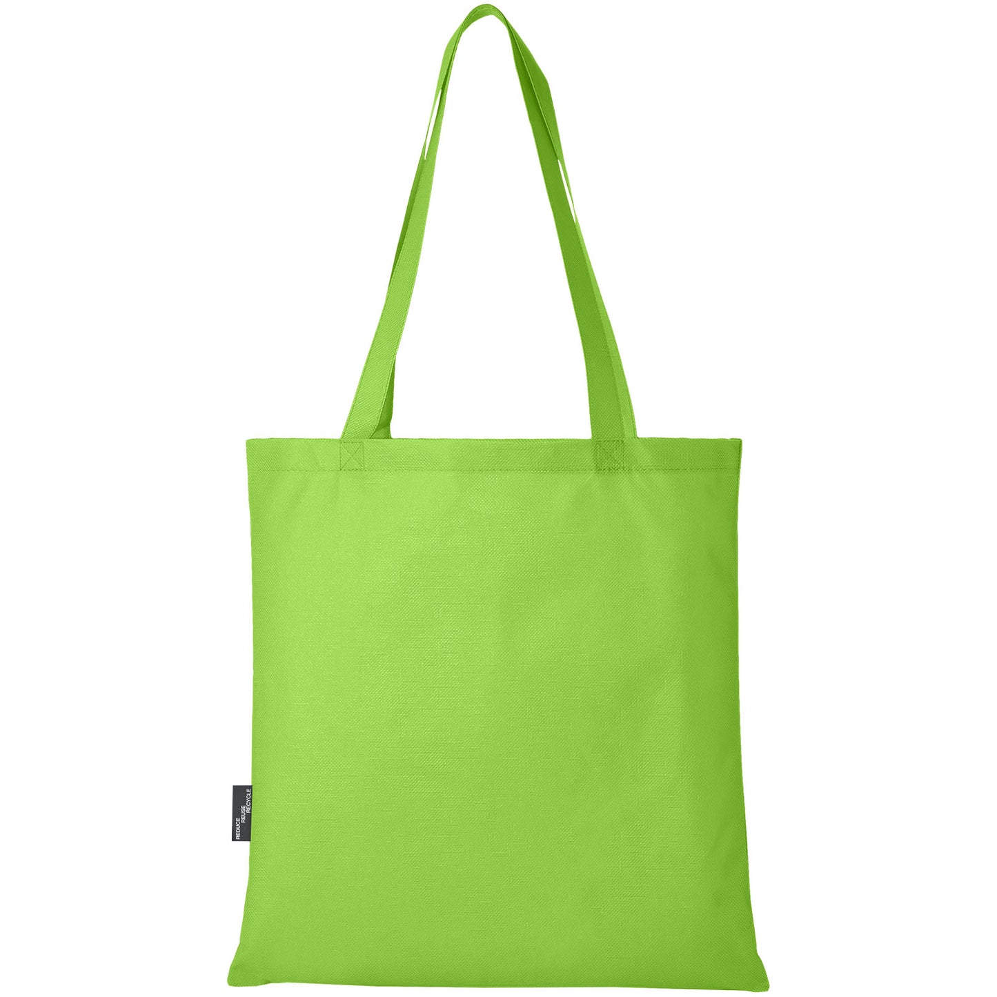 Tote bag convention in tessuto non tessuto riciclato certificato GRS Zeus 6l