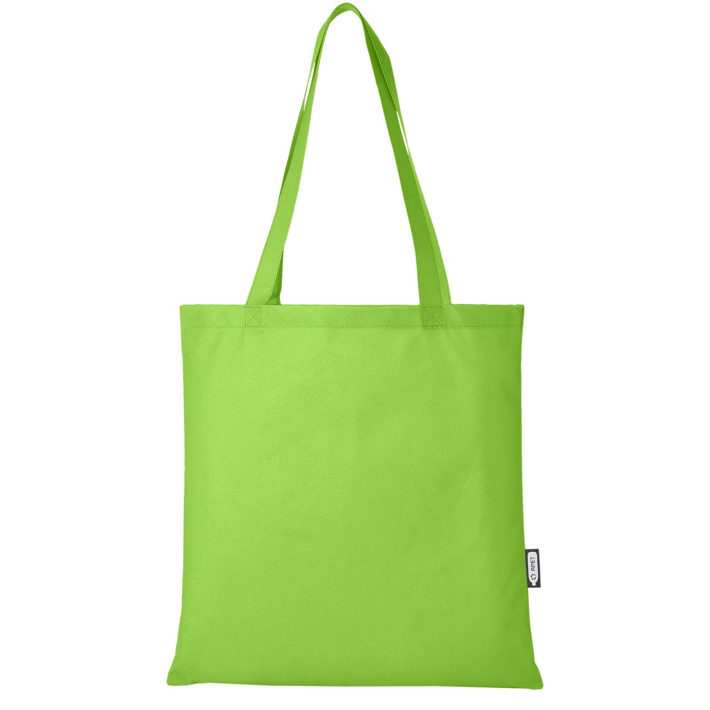 Tote bag convention in tessuto non tessuto riciclato certificato GRS Zeus 6l