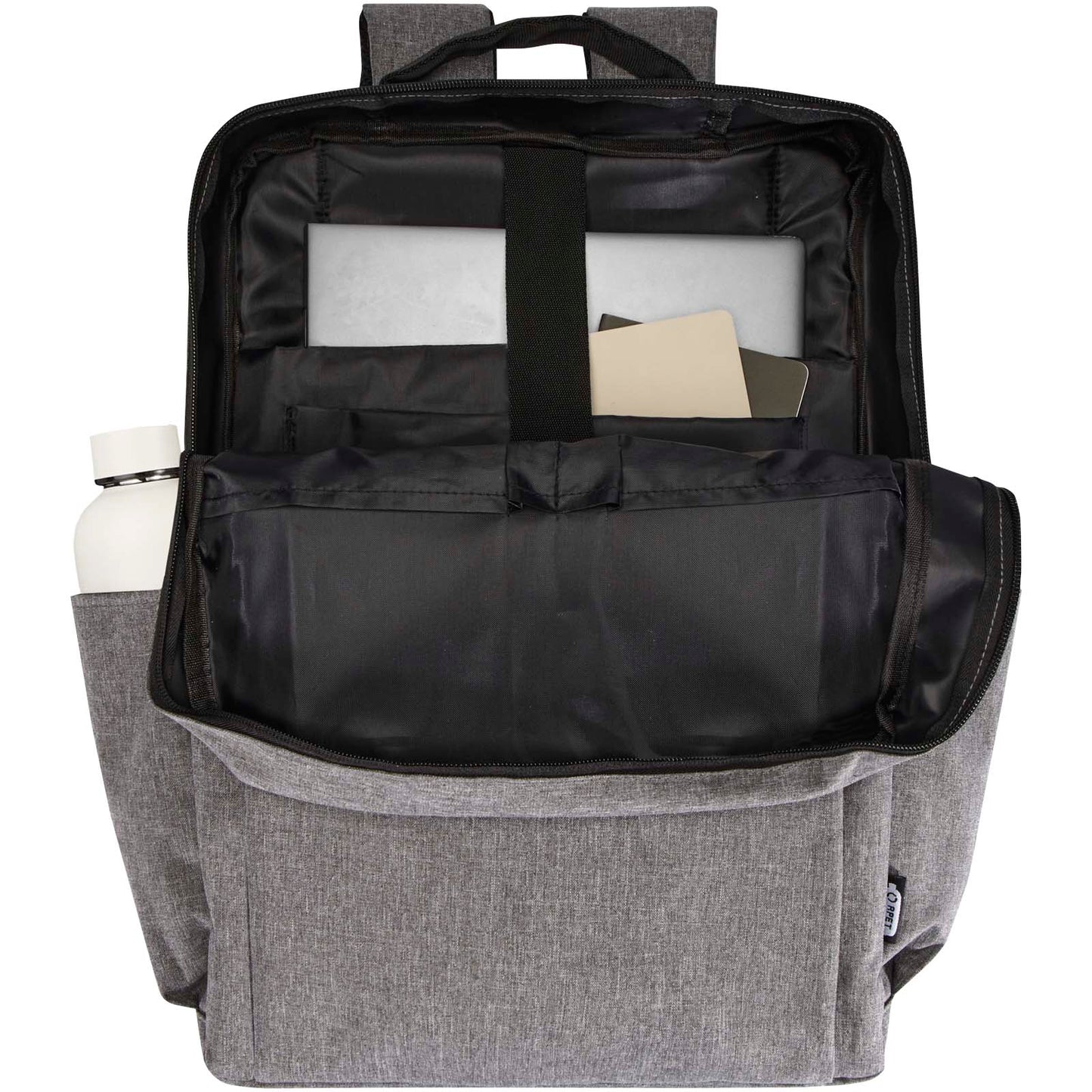 Zaino per computer portatile da 15" in materiale riciclato con certificazione GRS Libra - 15L