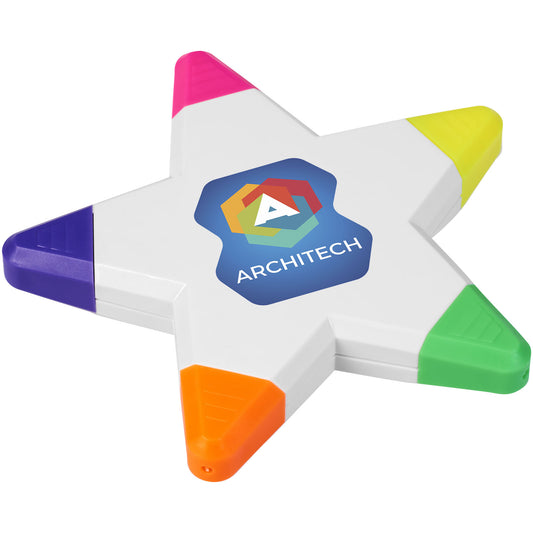 Evidenziatore a forma di stella Solvig