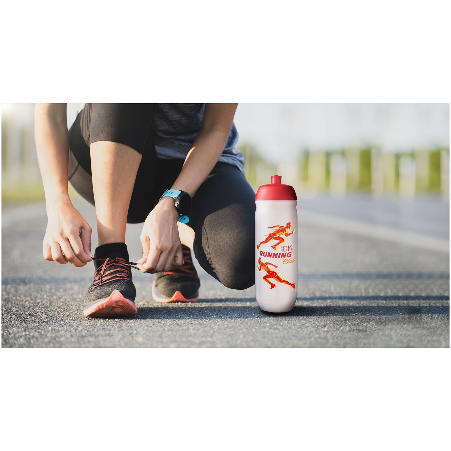 Borraccia sportiva HydroFlex™ Clear da 750 ml
