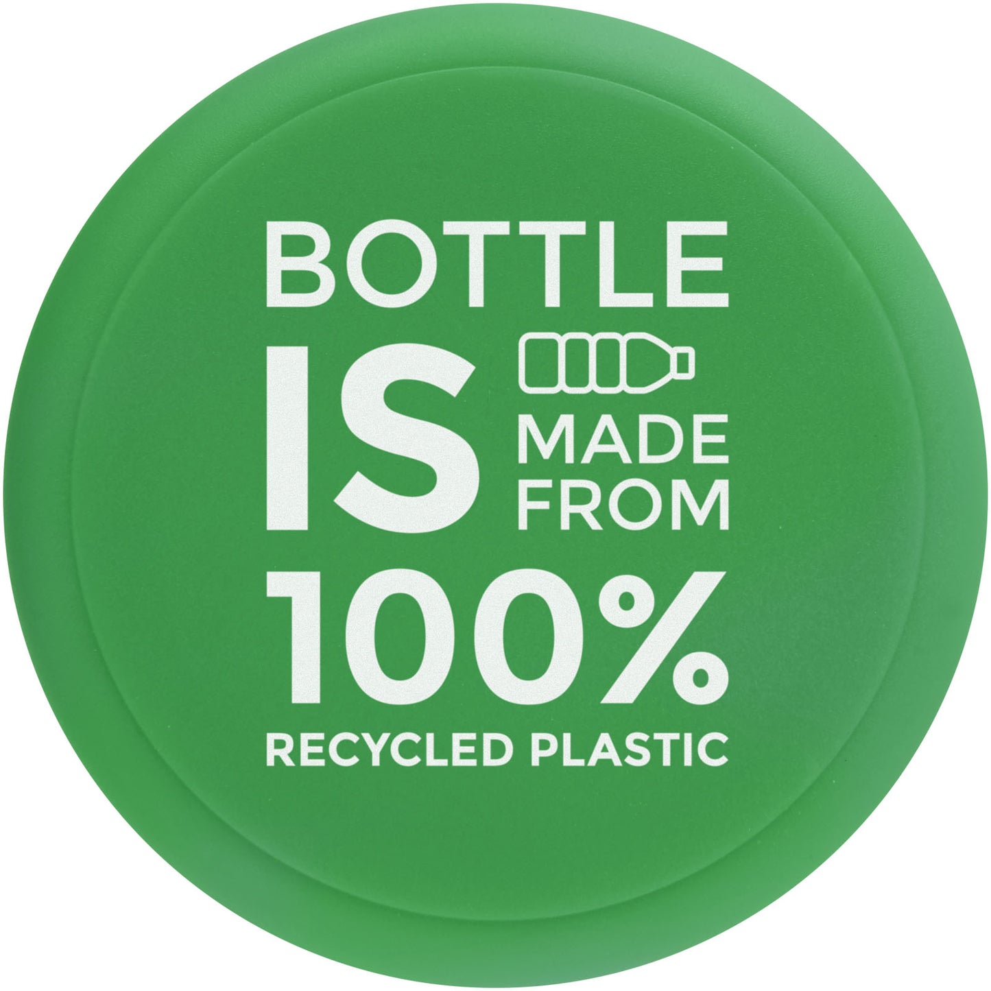 Borraccia da 700 ml con coperchio a vite H2O Active® Eco Tempo - Verde