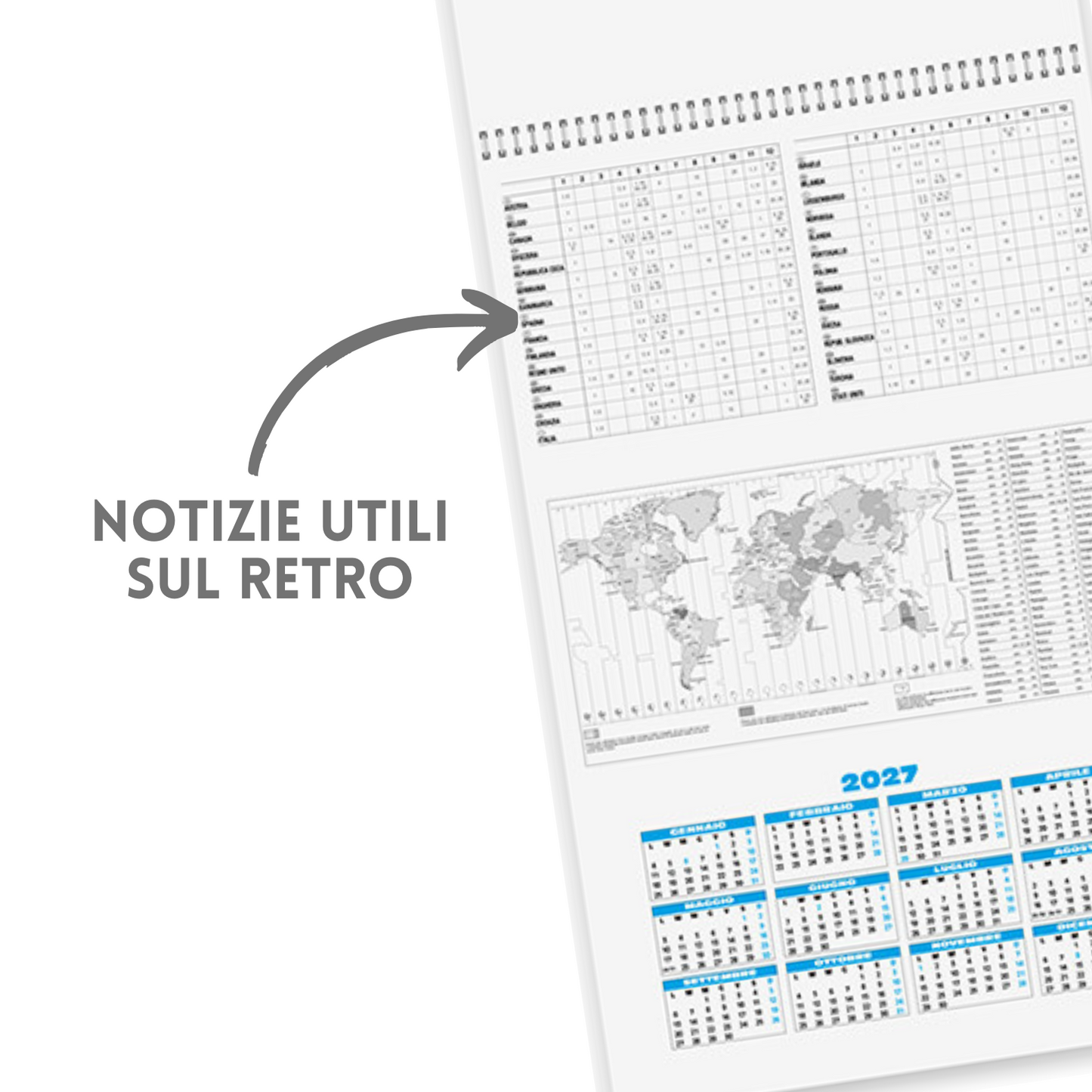 Calendario olandese 2026 personalizzato | Cod. PA508