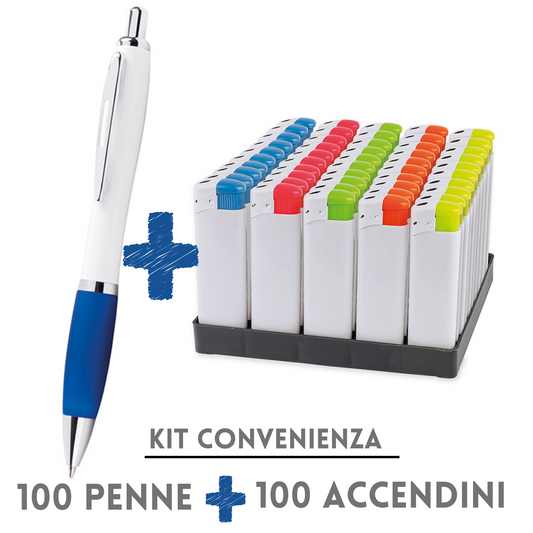 Kit penne e accendini personalizzati JUKE