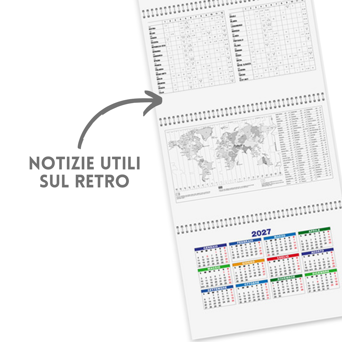 Calendario olandese 2026 personalizzato | Cod. PA516