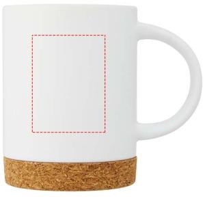 Tazza in ceramica da 425 ml con base in sughero Neiva