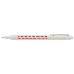 Penna a sfera Dairy Dream realizzata con cartoni del latte riciclati (inchiostro nero)