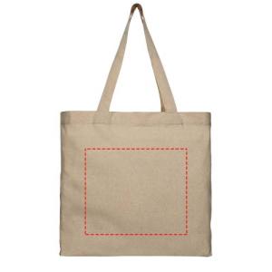 Tote bag con fondo ampio in tessuto riciclato 210 g/m² Pheebs - 13L