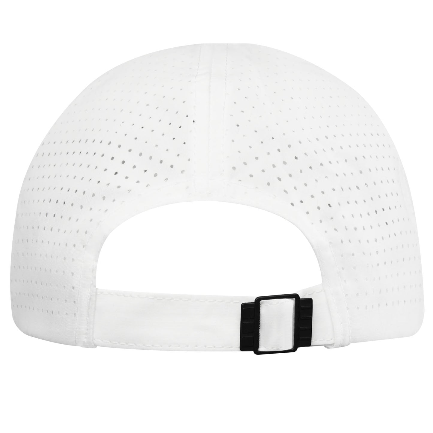 Cappellino cool-fit a 6 pannelli in materiale riciclato certificato GRS Mica - Bianco