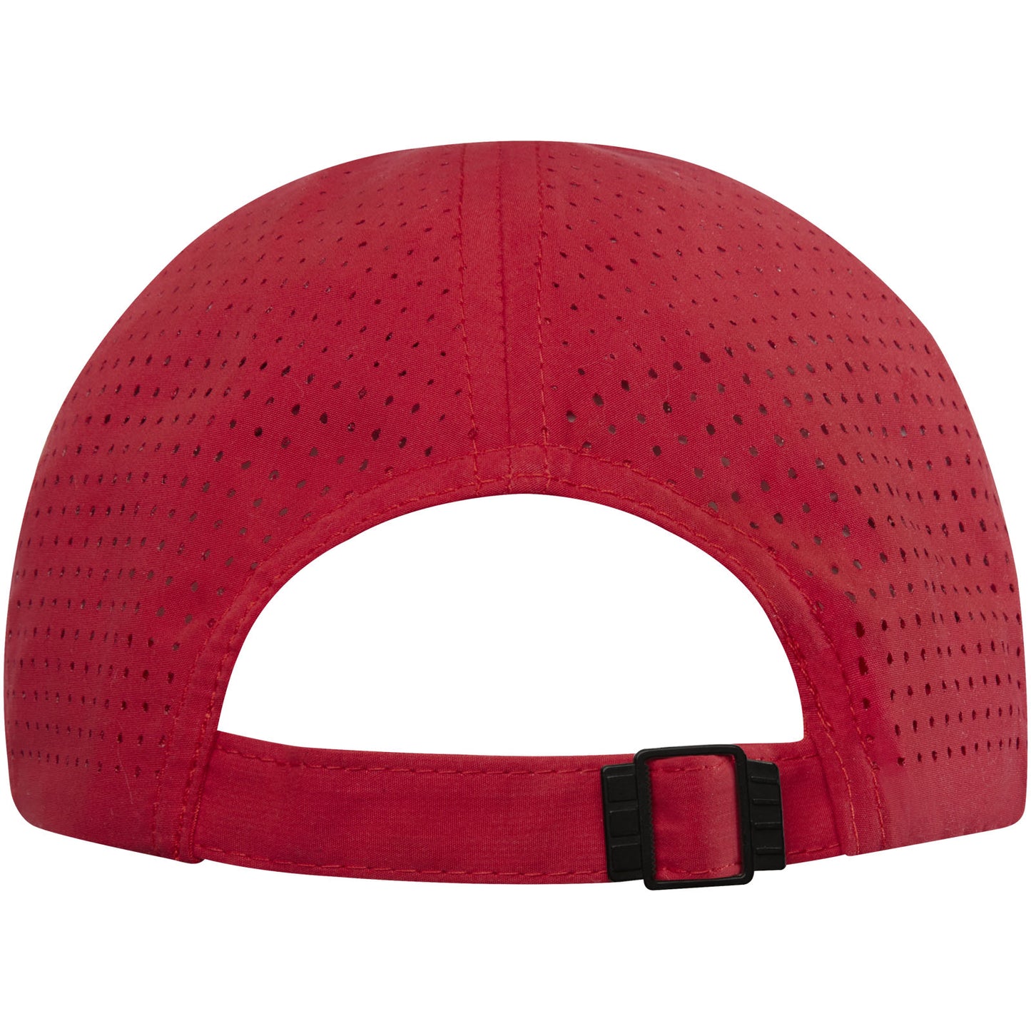 Cappellino cool-fit a 6 pannelli in materiale riciclato certificato GRS Mica - Rosso