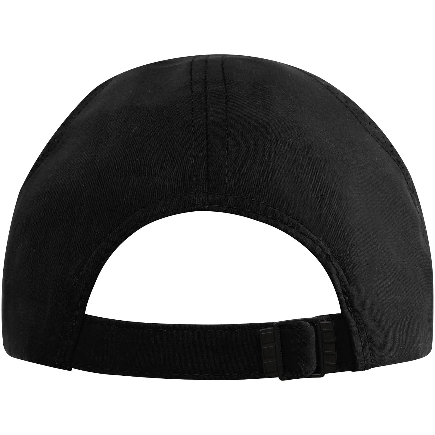 Cappellino cool-fit sandwich a 6 pannelli in materiale riciclato certificato GRS Morion - Nero