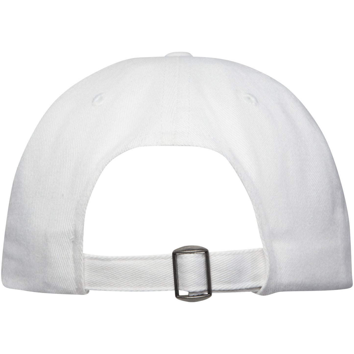 Cappellino in tessuto riciclato Aware™ a 5 pannelli Onyx - Bianco