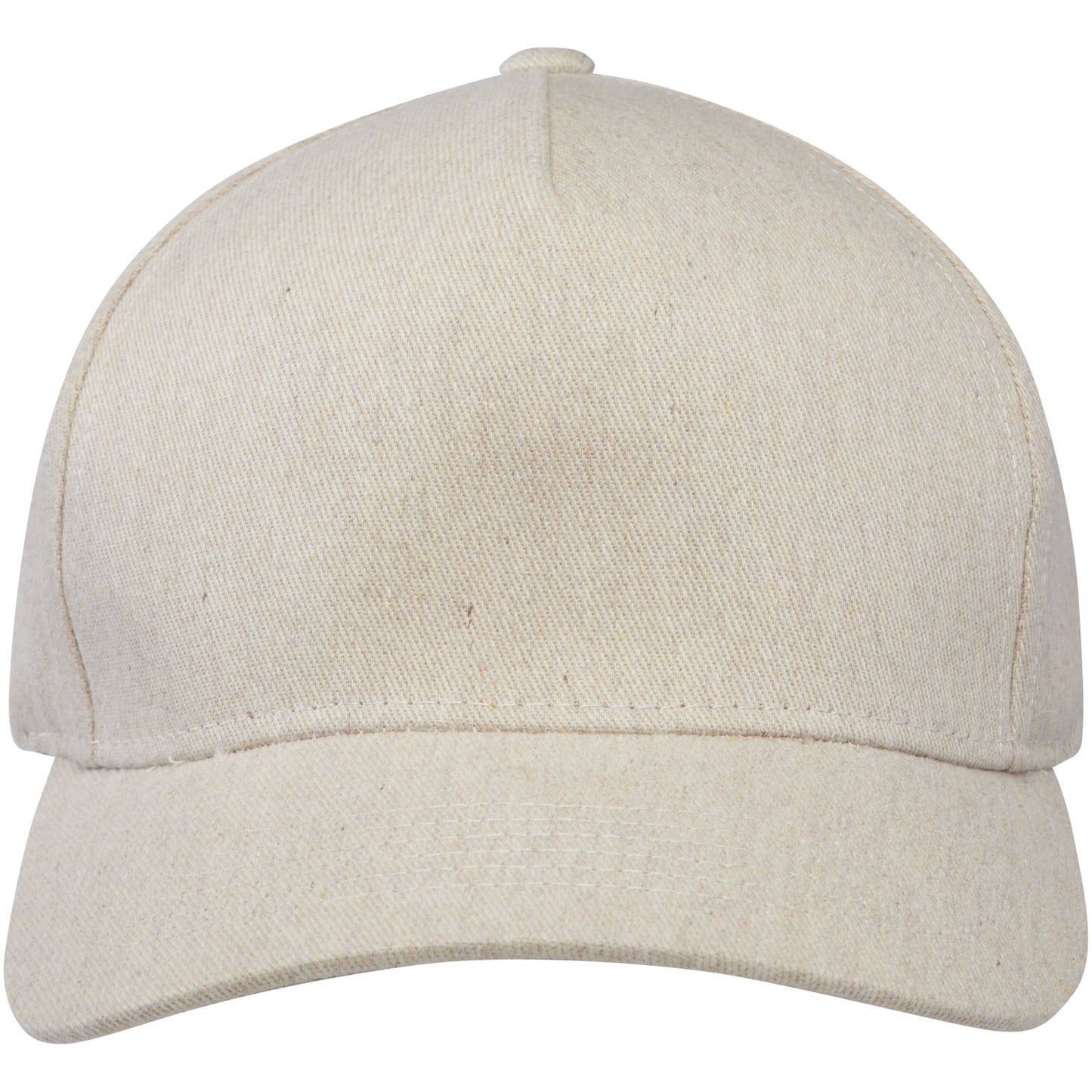 Cappellino in tessuto riciclato Aware™ a 5 pannelli Onyx - Oatmeal