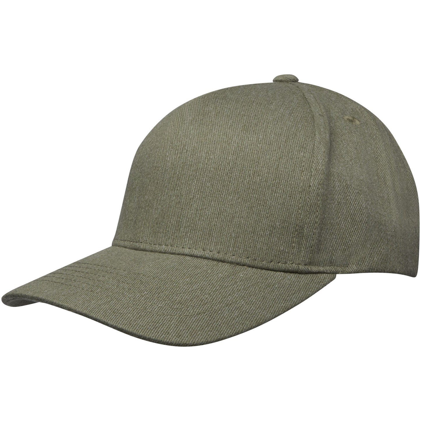 Cappellino in tessuto riciclato Aware™ a 5 pannelli Onyx - Verde
