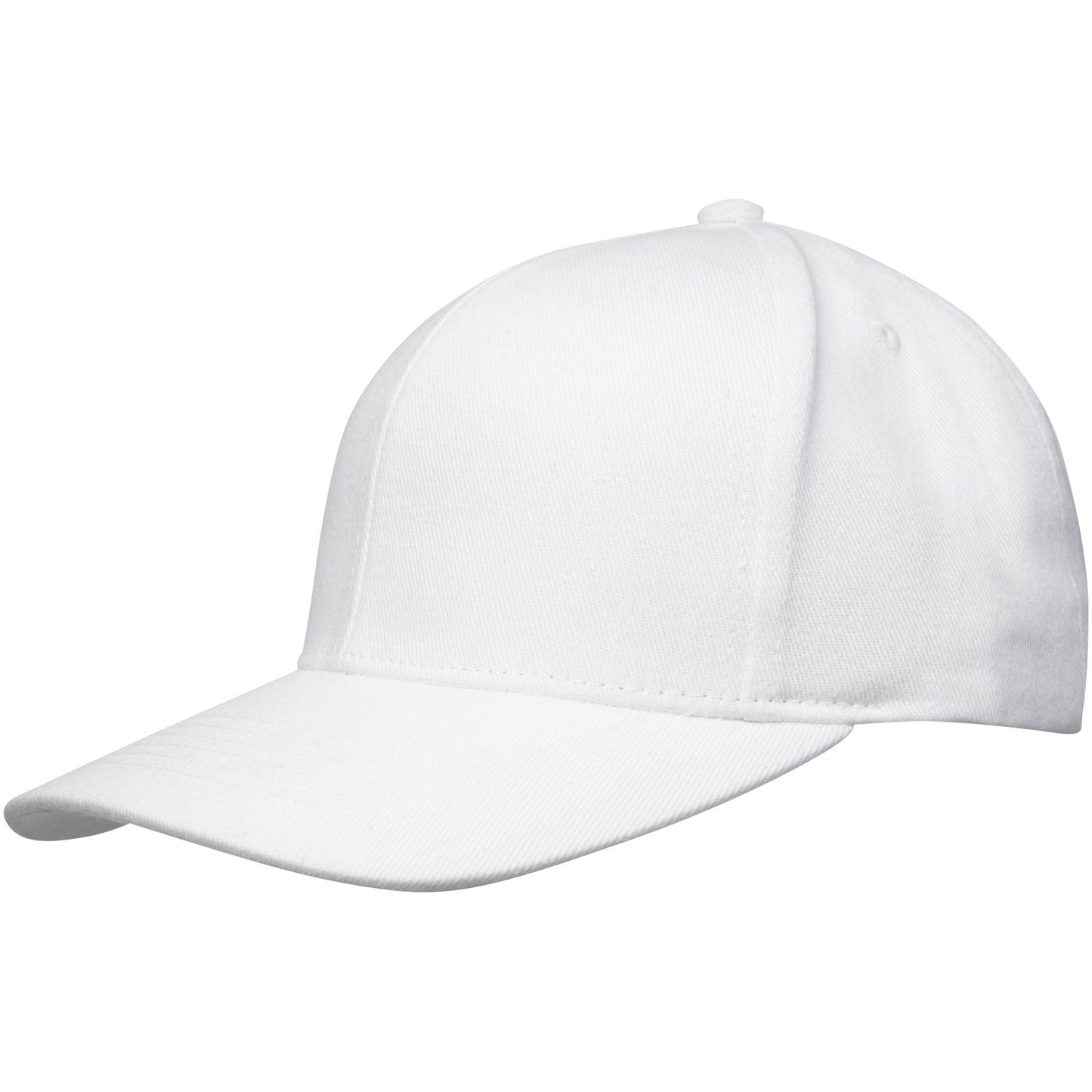 Cappellino in tessuto riciclato Aware™ a 6 pannelli Opal - Bianco