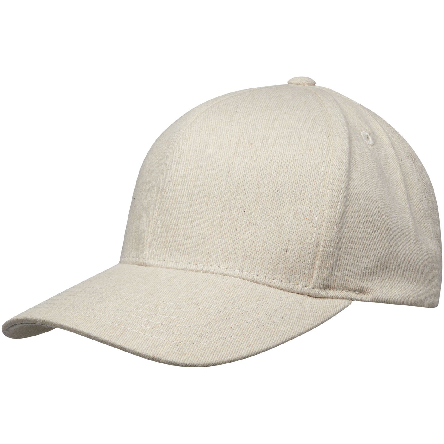 Cappellino in tessuto riciclato Aware™ a 6 pannelli Opal - Oatmeal