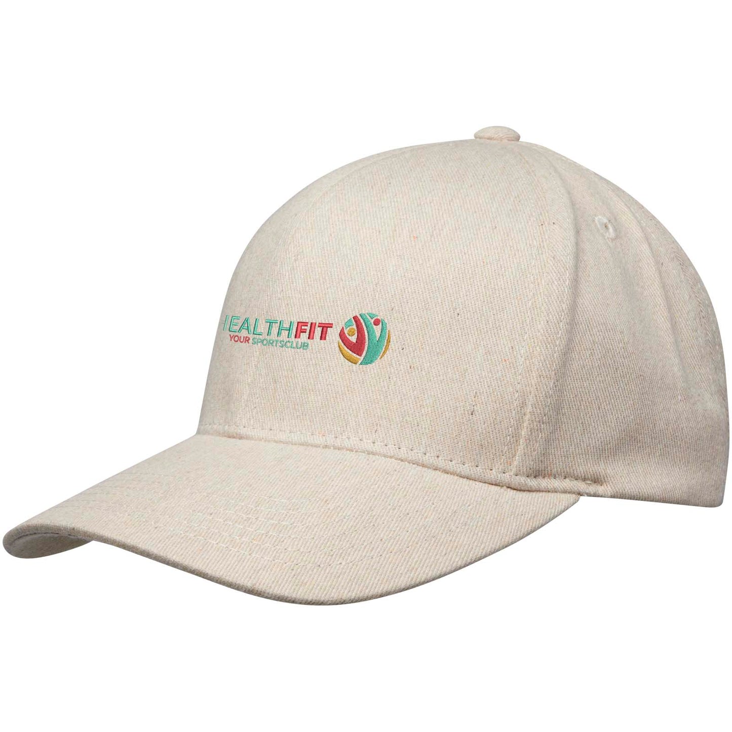 Cappellino in tessuto riciclato Aware™ a 6 pannelli Opal - Oatmeal