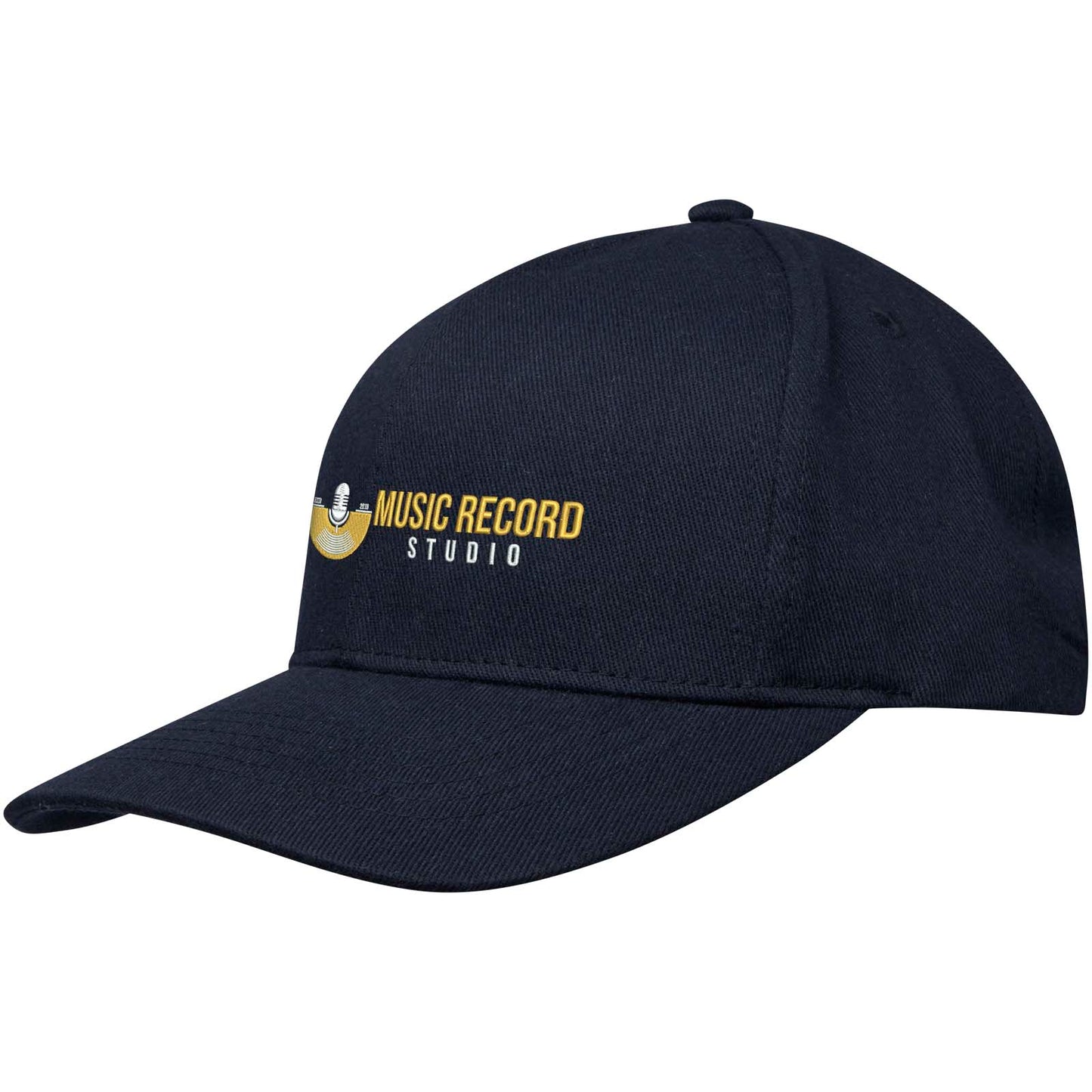 Cappellino in tessuto riciclato Aware™ a 6 pannelli Opal - Navy