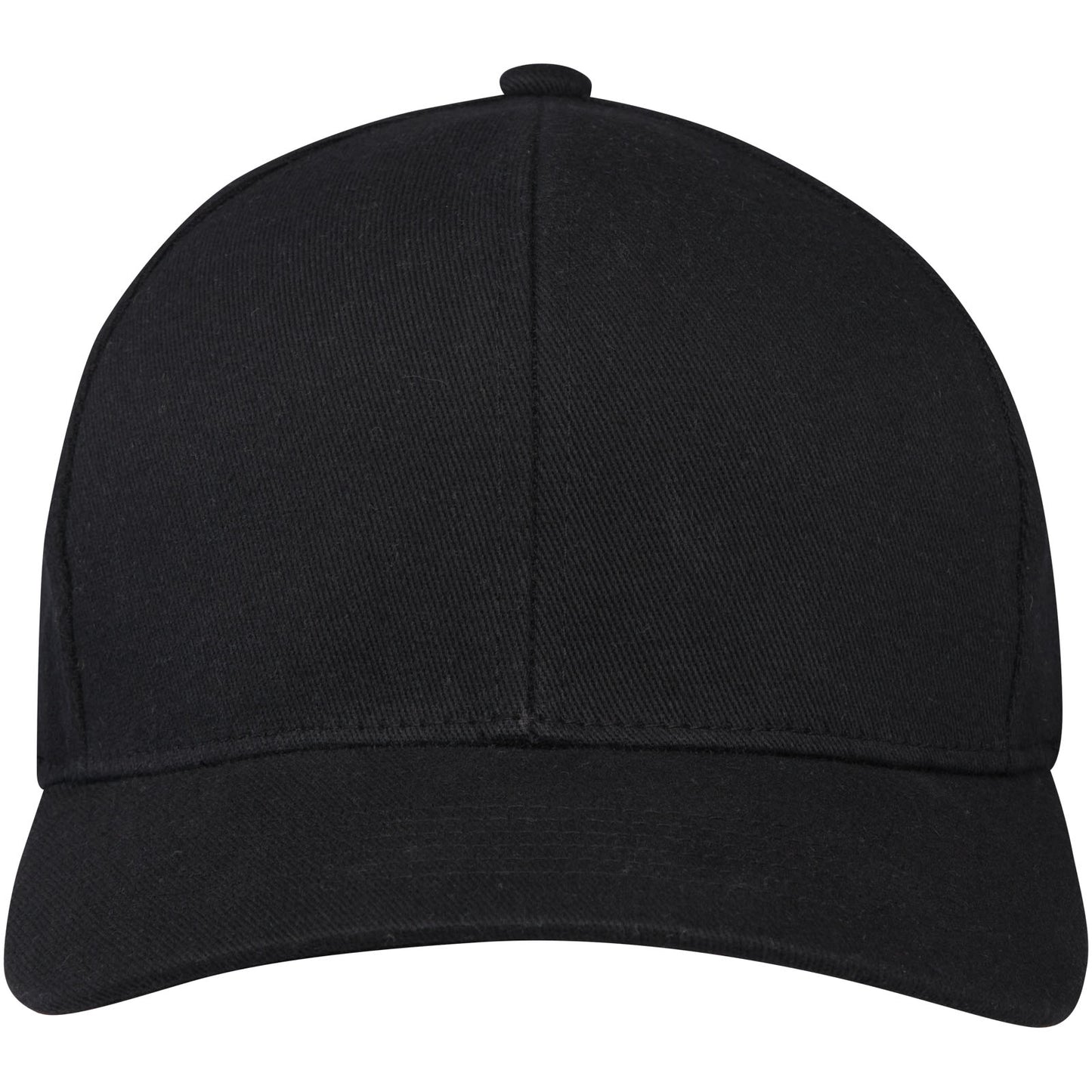 Cappellino in tessuto riciclato Aware™ a 6 pannelli Opal - Nero