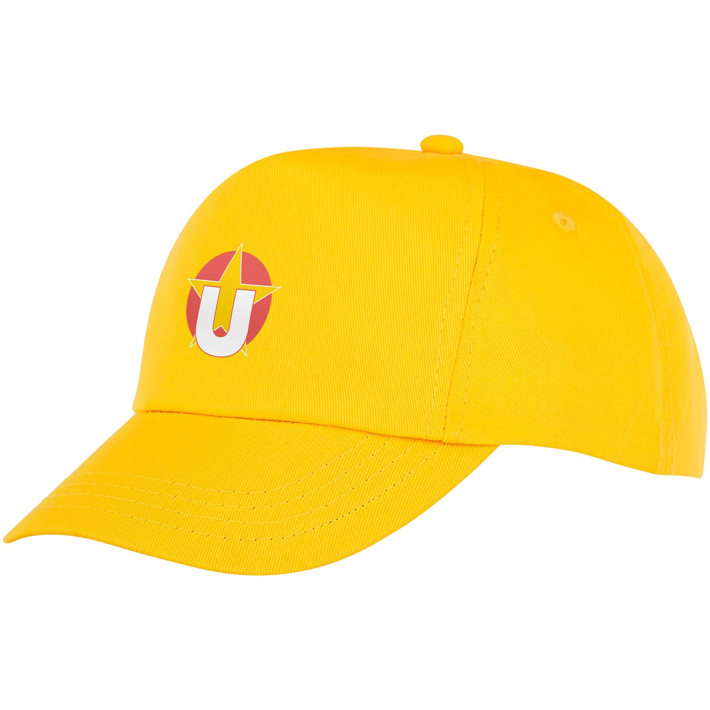 Cappellino Feniks a 5 pannelli per bambini - Giallo