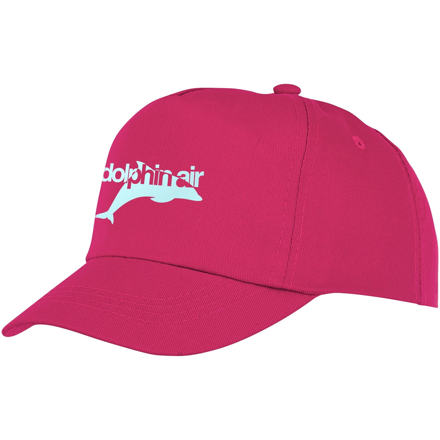 Cappellino Feniks a 5 pannelli per bambini - Magenta