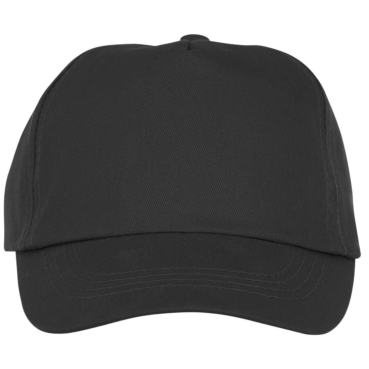 Cappellino Feniks a 5 pannelli per bambini - Nero