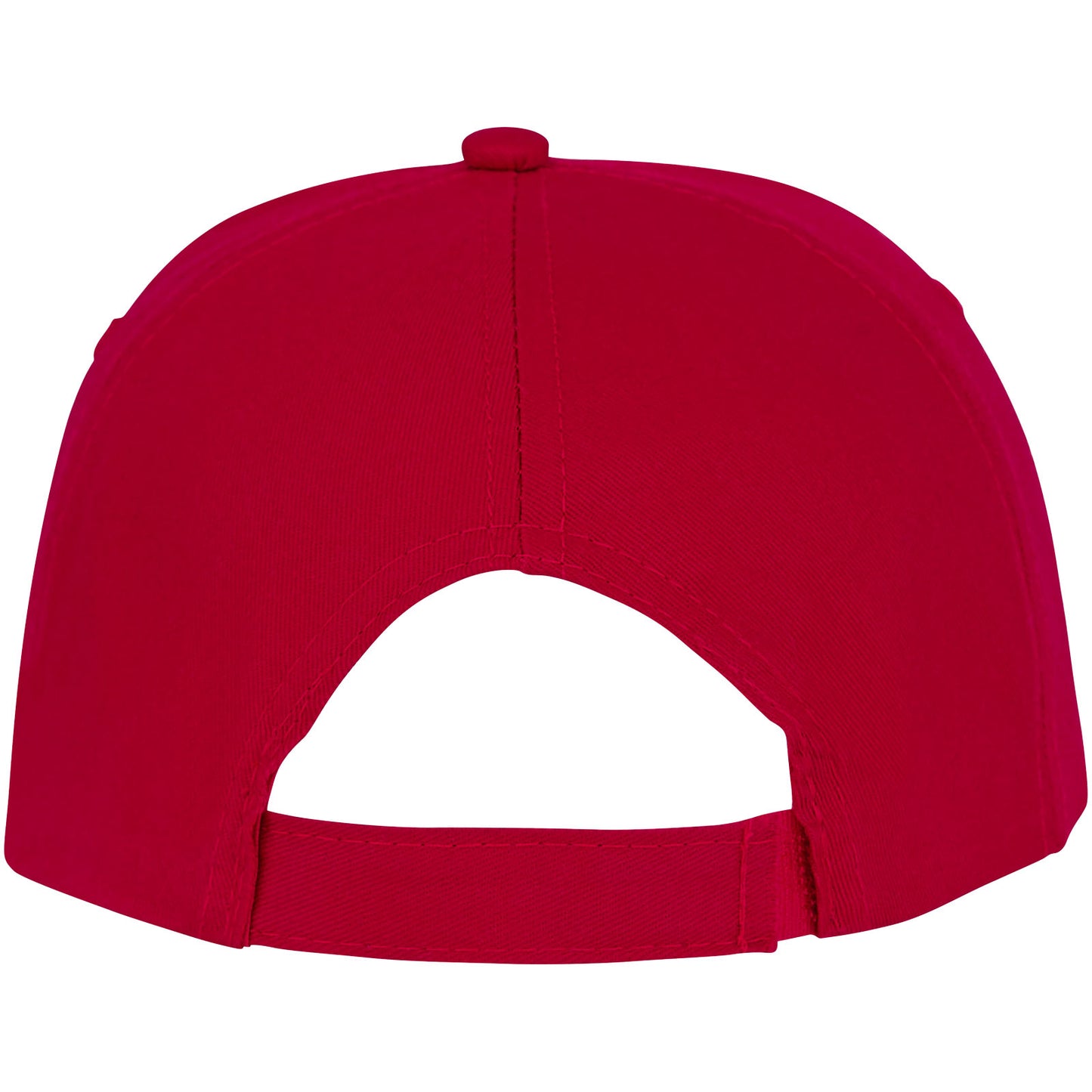 Cappellino con visiera sandwich Styx a 5 pannelli - Rosso