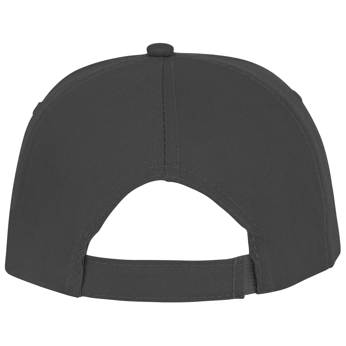 Cappellino con visiera sandwich Styx a 5 pannelli - Grigio tempesta