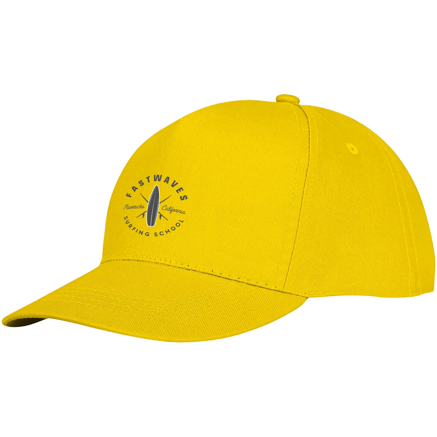 Cappellino Hades a 5 pannelli - Giallo
