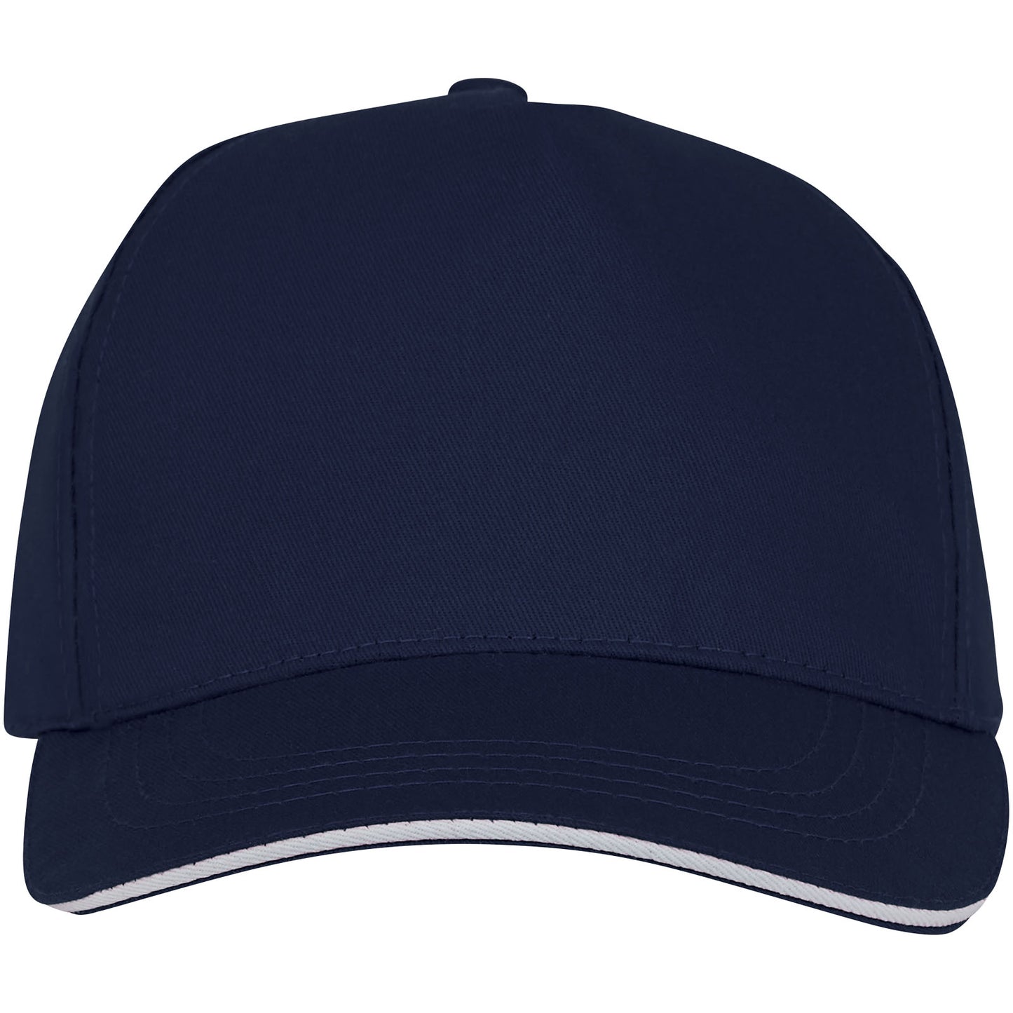 Cappellino con visiera sandwich Ceto a 5 pannelli - Navy