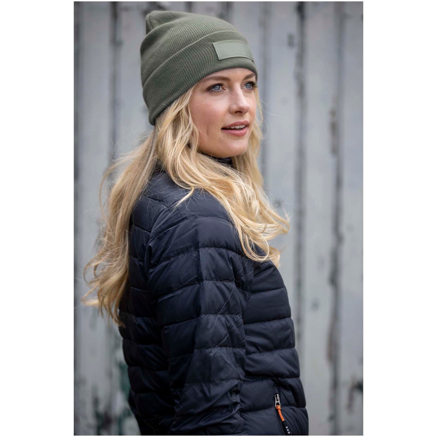 Berretto con patch Boreas