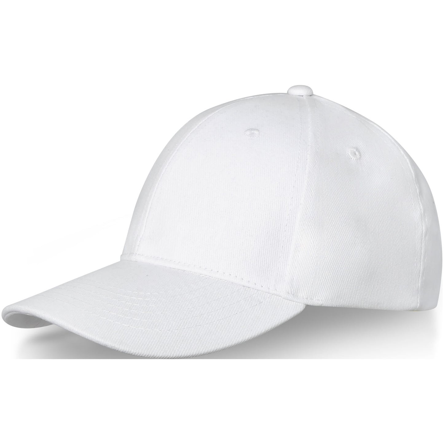 Cappellino Davis a 6 pannelli - Bianco