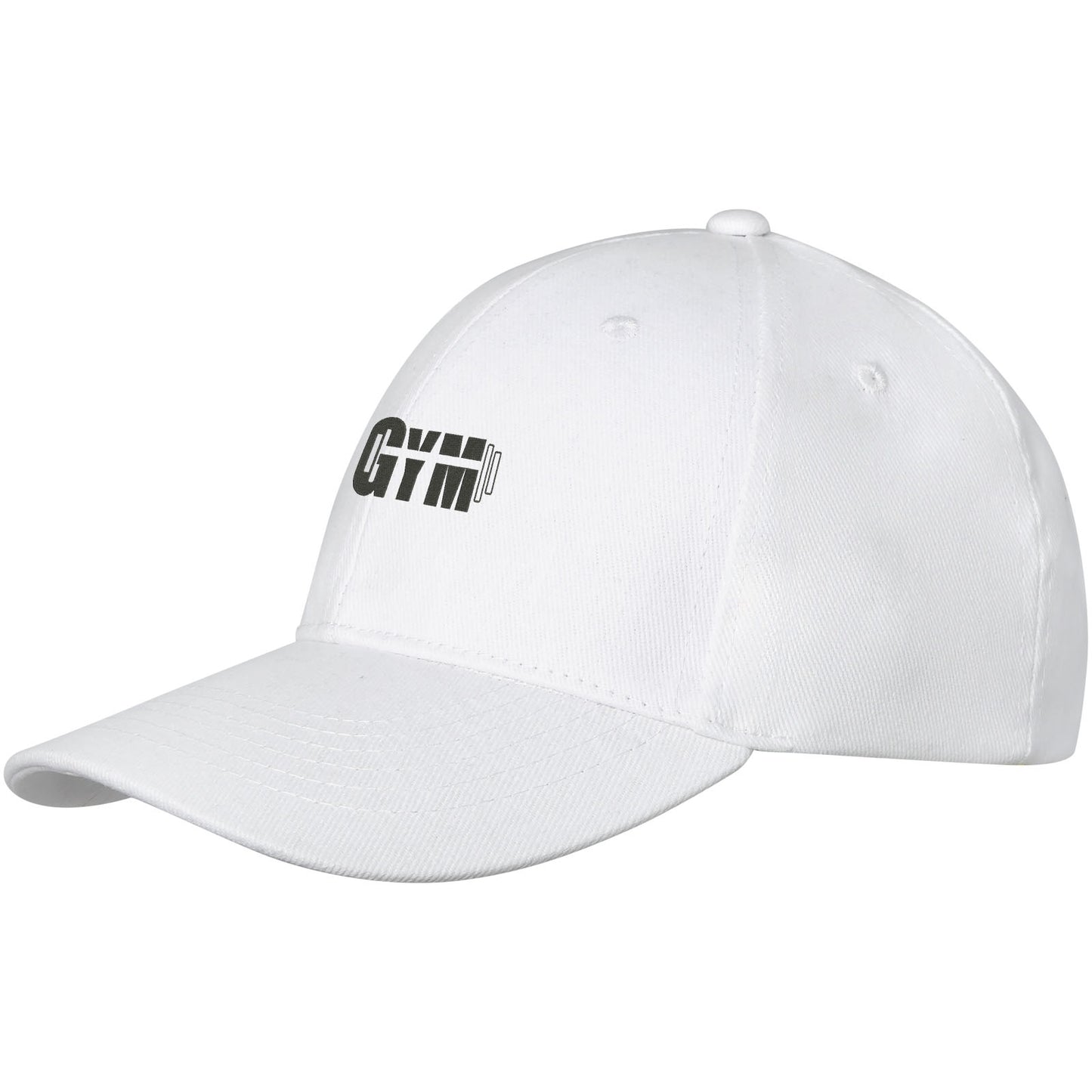 Cappellino Davis a 6 pannelli - Bianco