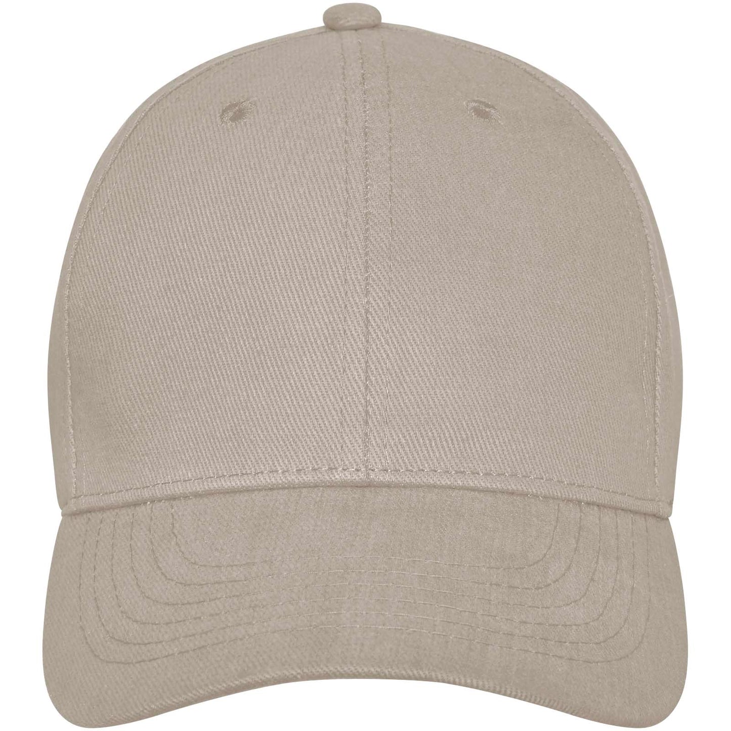 Cappellino Davis a 6 pannelli - Oatmeal